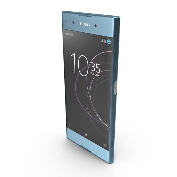 Smartphone: Sony Xperia XA1 Plus Blue PNG & PSD Images Smartphone: Sony Xperia XA1 Plus Blue PNG & PSD Images