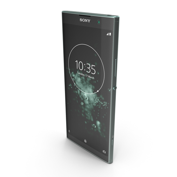 Smartphone: Sony Xperia XA2 Plus Green PNG & PSD Images Smartphone: Sony Xperia XA2 Plus Green PNG & PSD Images
