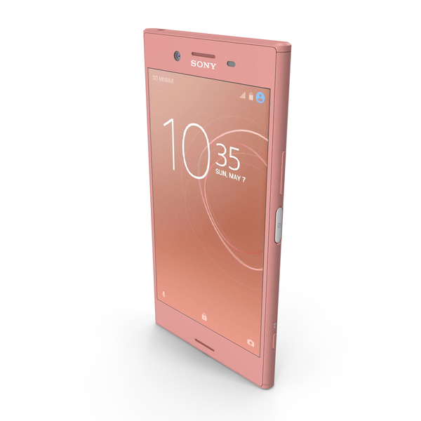 Smartphone: Sony Xperia XZ Premium Bronze Pink PNG & PSD Images Smartphone: Sony Xperia XZ Premium Bronze Pink PNG & PSD Images
