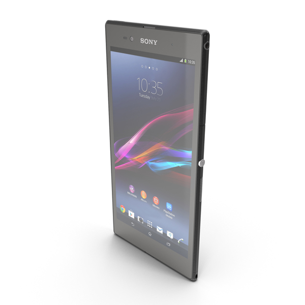 Smartphone: Sony Xperia Z Ultra Black PNG & PSD Images Smartphone: Sony Xperia Z Ultra Black PNG & PSD Images