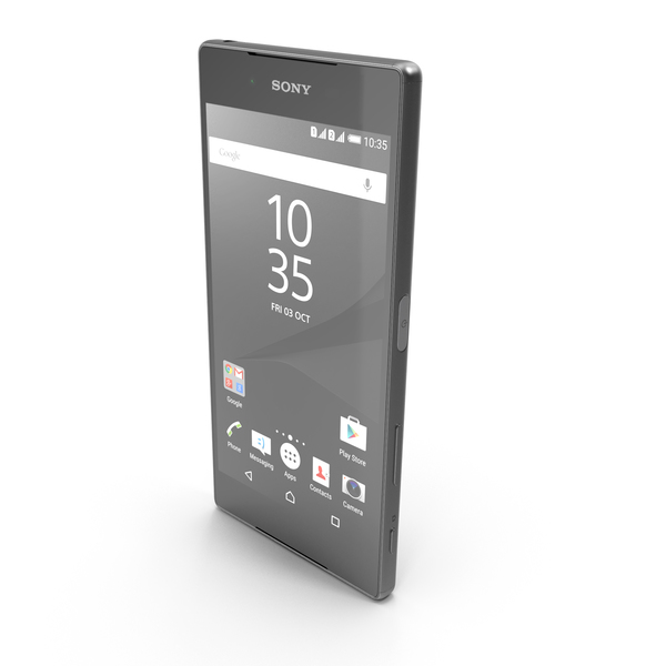 Sony Xperia Z5 Premium Black Smartphone 2015 PNG & PSD Images Sony Xperia Z5 Premium Black Smartphone 2015 PNG & PSD Images