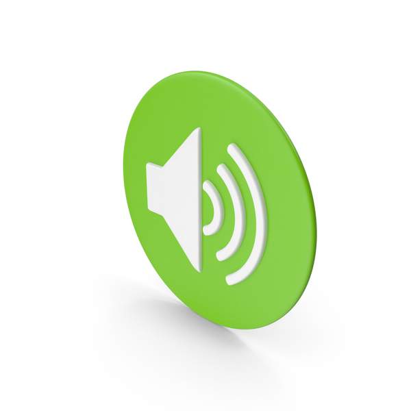 Logo: SOUND ICON GREEN WHITE PNG & PSD Images