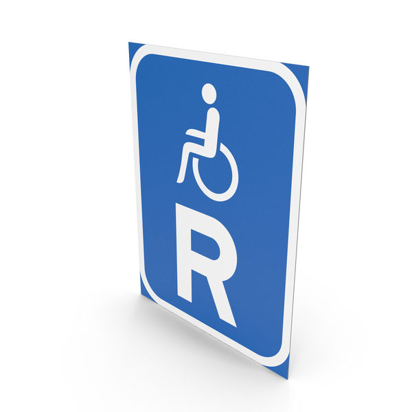 South African Sign Reserved For The Disabled PNG & PSD Images