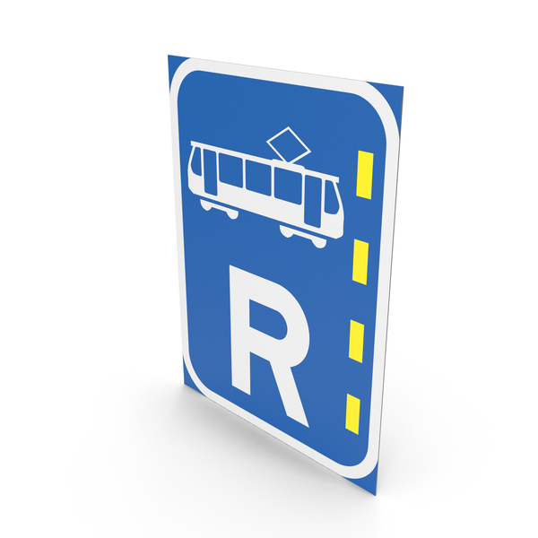 Traffic Signs: South African Sign Reserved Lane For Trams PNG & PSD Images Traffic Signs: South African Sign Reserved Lane For Trams PNG & PSD Images