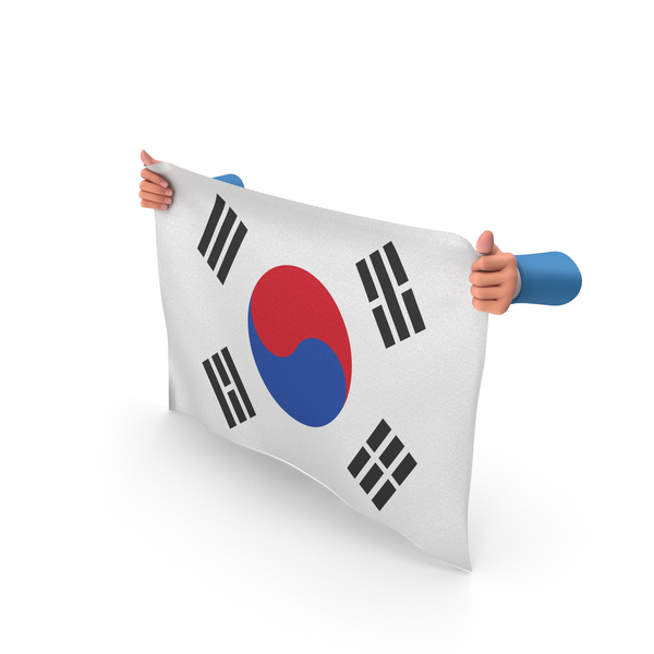 South Korea Hand Holding Flag PNG & PSD Images South Korea Hand Holding Flag PNG & PSD Images