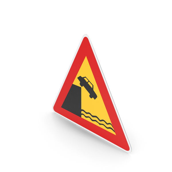 Traffic Signs: South Korean Sign Riverside Road PNG & PSD Images