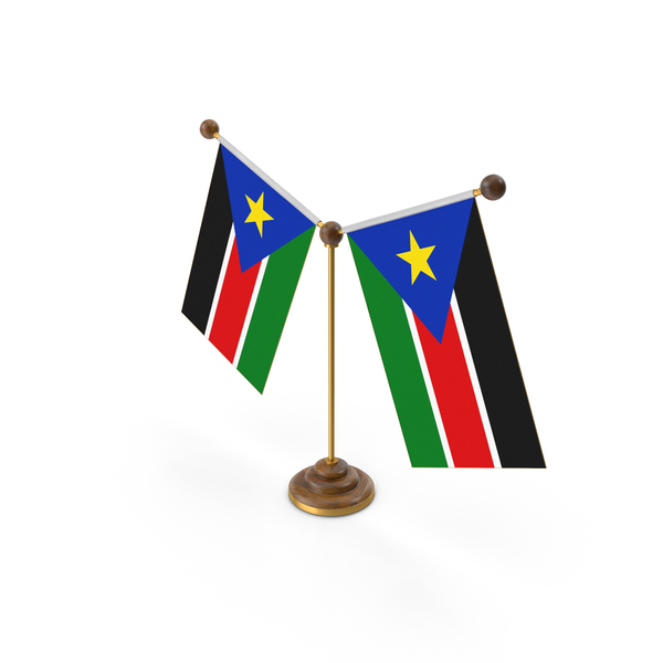 South Sudan Country Y Shaped Double Table Flag Stand PNG & PSD Images South Sudan Country Y Shaped Double Table Flag Stand PNG & PSD Images