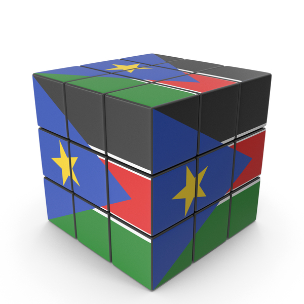 South Sudan Solved Puzzle Cube Country Flag PNG & PSD Images South Sudan Solved Puzzle Cube Country Flag PNG & PSD Images