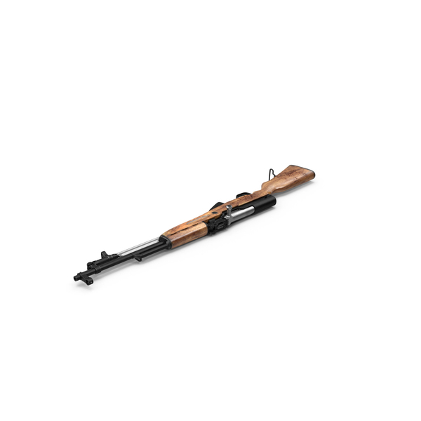 Soviet Semi Automatic Carbine SKS 45 PNG & PSD Images Soviet Semi Automatic Carbine SKS 45 PNG & PSD Images