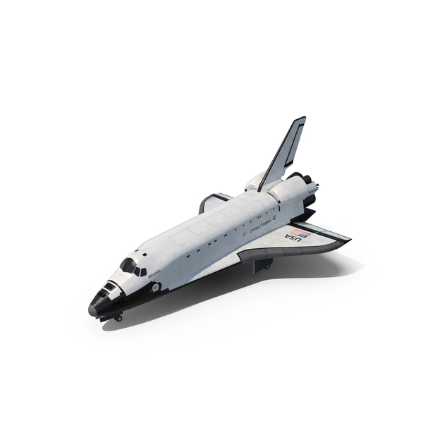 Space Shuttle Atlantis PNG & PSD Images