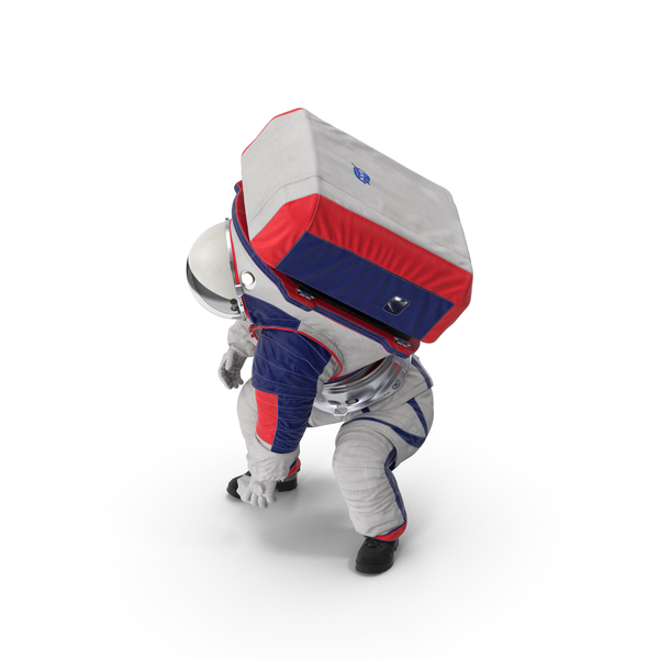 Spacesuit NASA Astronaut xEMU Working Pose PNG & PSD Images Spacesuit NASA Astronaut xEMU Working Pose PNG & PSD Images