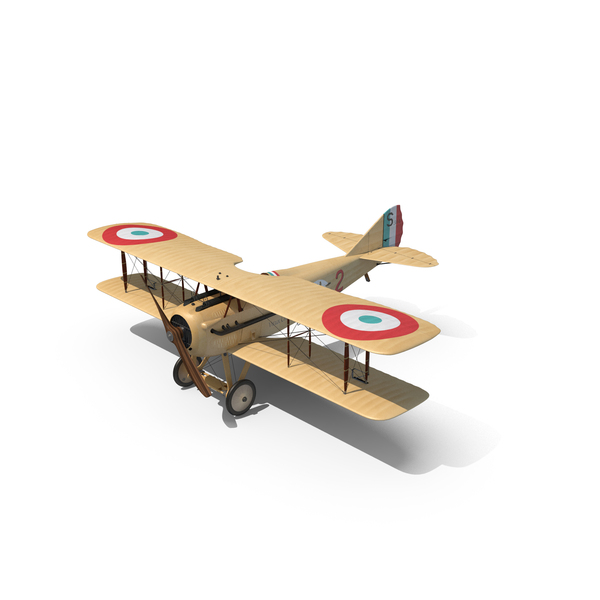 Military Biplane: Spad S.XIII Georges Guynemer PNG & PSD Images