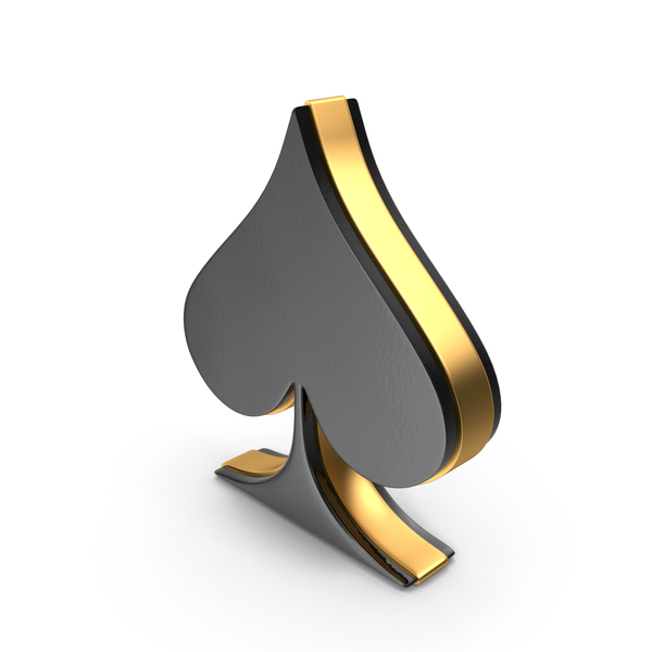 Toys: Spades Black And Gold PNG & PSD Images Toys: Spades Black And Gold PNG & PSD Images