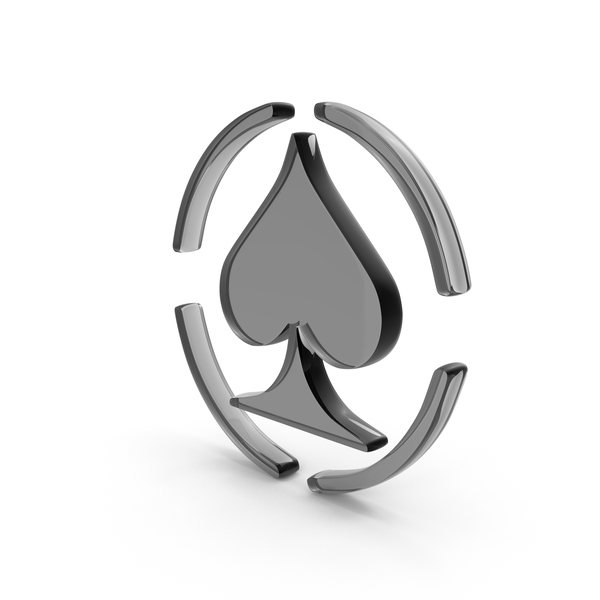 Symbols: Spades Symbol Glass PNG & PSD Images Symbols: Spades Symbol Glass PNG & PSD Images