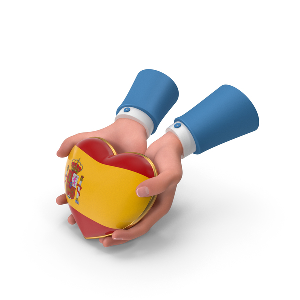 Spain Country Heart Flag Hold In Hands PNG & PSD Images Spain Country Heart Flag Hold In Hands PNG & PSD Images