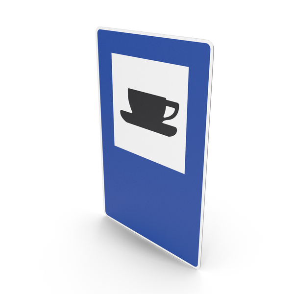 Traffic Signs: Spanish Sign Coffee Shop PNG & PSD Images