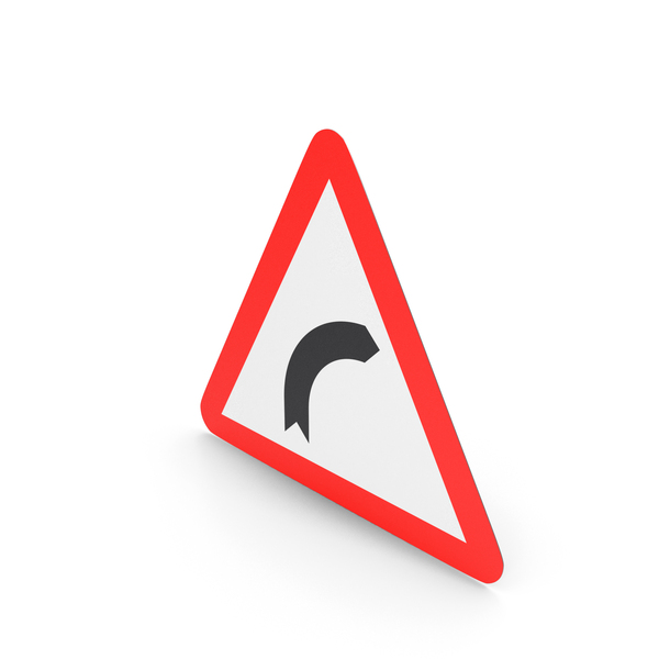 Traffic Signs: Spanish sign Dangerous Curve To The Right PNG & PSD Images Traffic Signs: Spanish sign Dangerous Curve To The Right PNG & PSD Images
