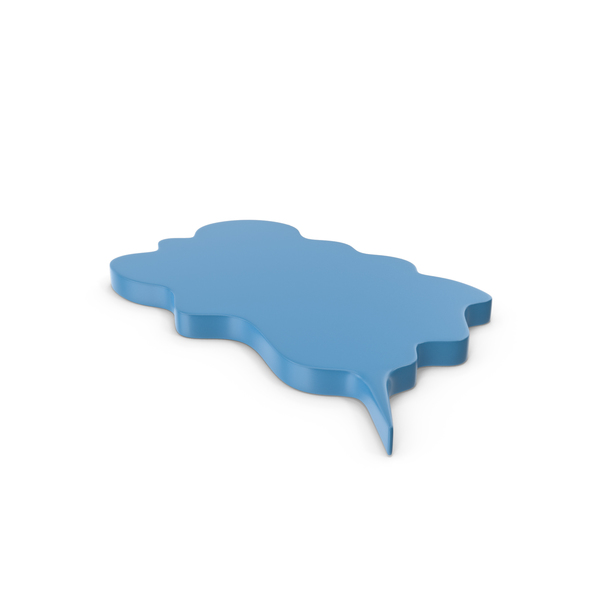 Balloon: Speech Bubble Blue PNG & PSD Images Balloon: Speech Bubble Blue PNG & PSD Images