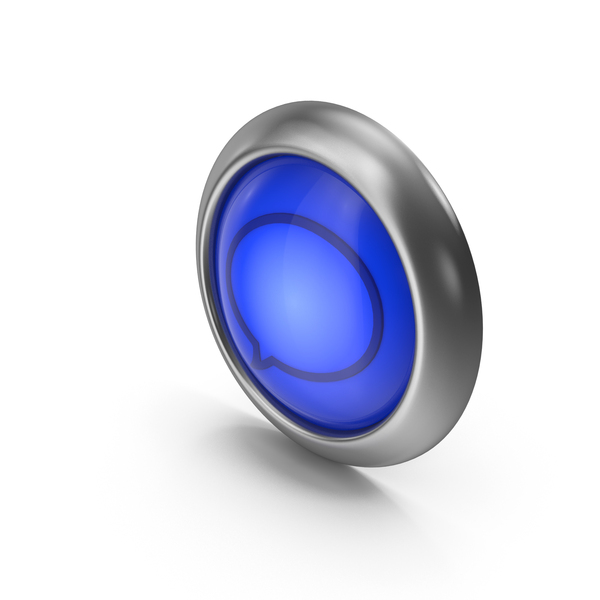Computer: Speech Bubble Blue Icon Button PNG & PSD Images Computer: Speech Bubble Blue Icon Button PNG & PSD Images