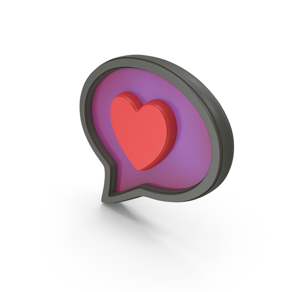 Balloon: Speech Bubble Chat Heart Message Color PNG & PSD Images Balloon: Speech Bubble Chat Heart Message Color PNG & PSD Images