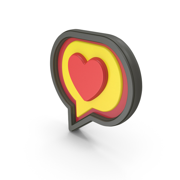 Balloon: Speech Bubble Chat Message Heart Color PNG & PSD Images Balloon: Speech Bubble Chat Message Heart Color PNG & PSD Images