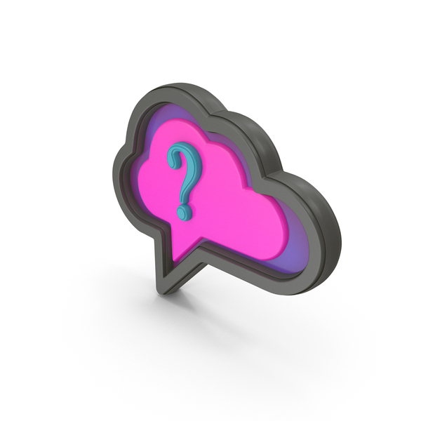 Balloon: Speech Bubble Chat Question Color PNG & PSD Images Balloon: Speech Bubble Chat Question Color PNG & PSD Images