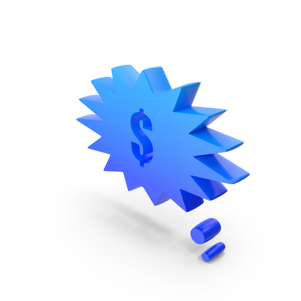 Speech Bubble Dollar Star Blue PNG & PSD Images Speech Bubble Dollar Star Blue PNG & PSD Images