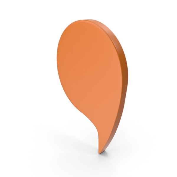 Balloon: Speech Bubble Orange PNG & PSD Images Balloon: Speech Bubble Orange PNG & PSD Images