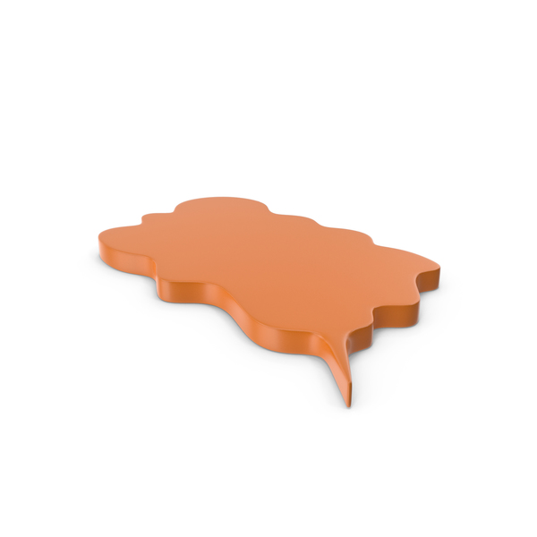 Balloon: Speech Bubble Orange PNG & PSD Images Balloon: Speech Bubble Orange PNG & PSD Images