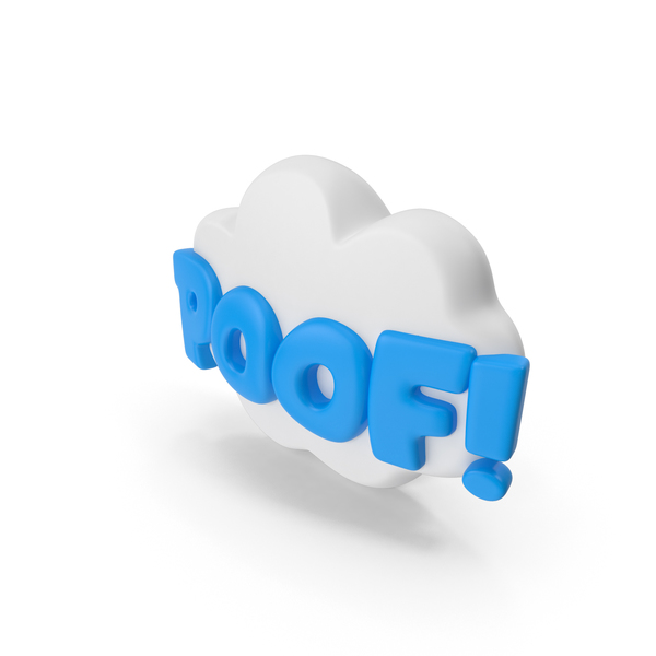 Balloon: Speech Bubble POOF! PNG & PSD Images Balloon: Speech Bubble POOF! PNG & PSD Images