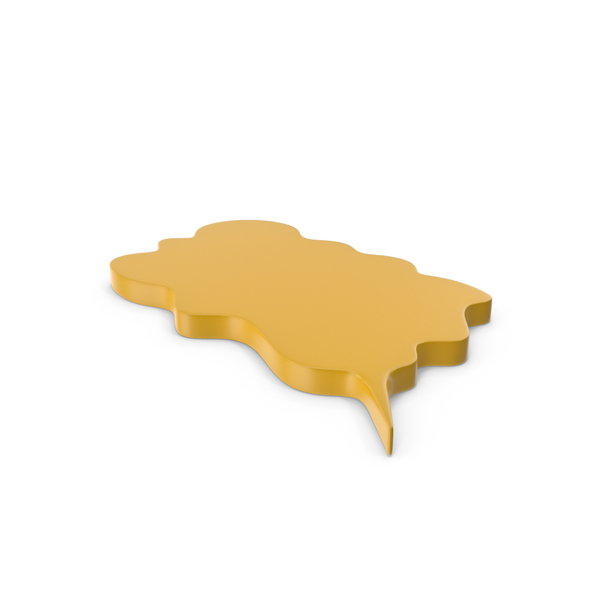 Balloon: Speech Bubble Yellow PNG & PSD Images Balloon: Speech Bubble Yellow PNG & PSD Images