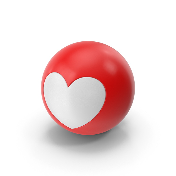 Symbols: Sphere with Heart Red and White PNG & PSD Images Symbols: Sphere with Heart Red and White PNG & PSD Images