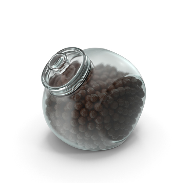 Spherical Jar with Chocolate Balls PNG & PSD Images Spherical Jar with Chocolate Balls PNG & PSD Images