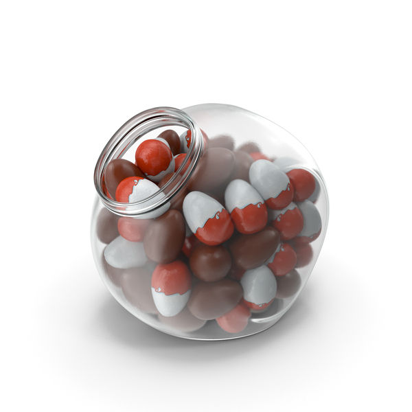 Spherical Jar With Chocolate Eggs PNG & PSD Images Spherical Jar With Chocolate Eggs PNG & PSD Images