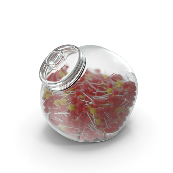 Lollipop: Spherical Jar With Lollipops PNG & PSD Images