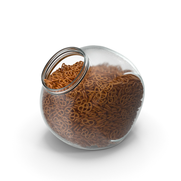Pretzel: Spherical Jar With Mini Pretzels PNG & PSD Images Pretzel: Spherical Jar With Mini Pretzels PNG & PSD Images
