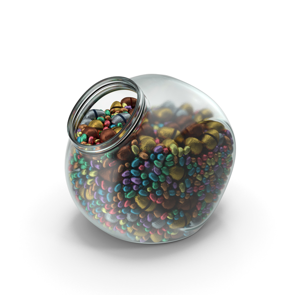 Spherical Jar With Mixed Wrapped Chocolate Easter Eggs PNG & PSD Images Spherical Jar With Mixed Wrapped Chocolate Easter Eggs PNG & PSD Images