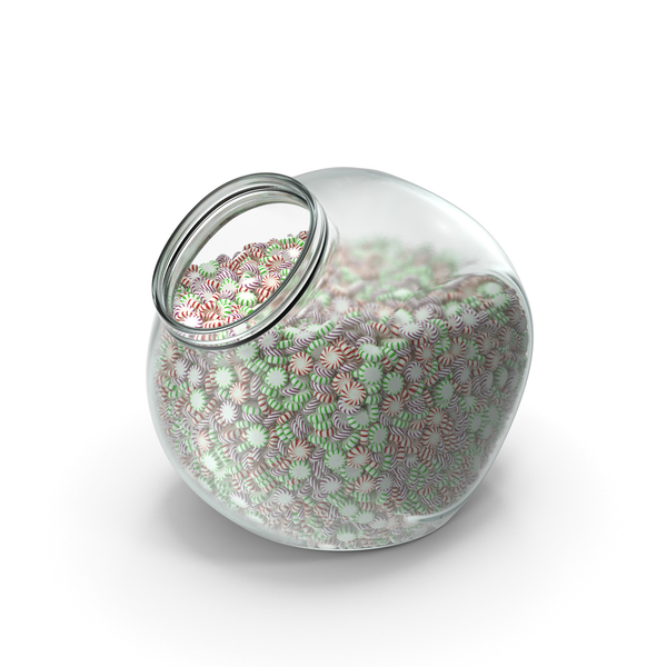 Hard: Spherical Jar with Starlight Peppermint Candy PNG & PSD Images Hard: Spherical Jar with Starlight Peppermint Candy PNG & PSD Images