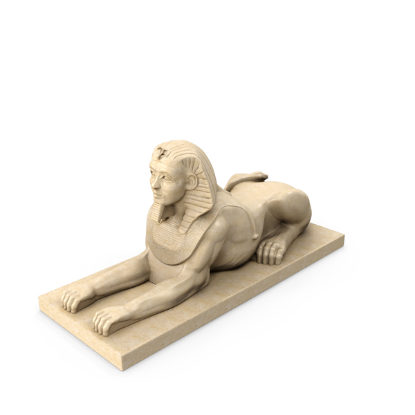 Animal: Sphinx Statue PNG & PSD Images