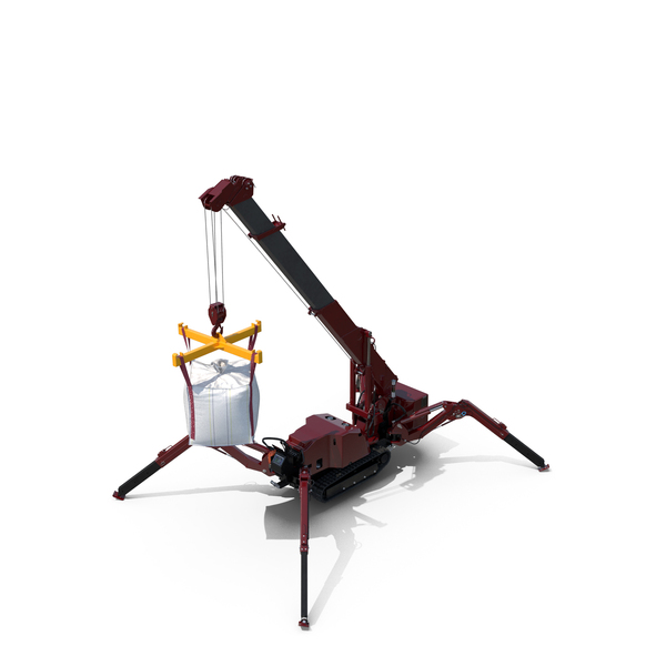 Spider Crane With Bulk Bag PNG & PSD Images Spider Crane With Bulk Bag PNG & PSD Images