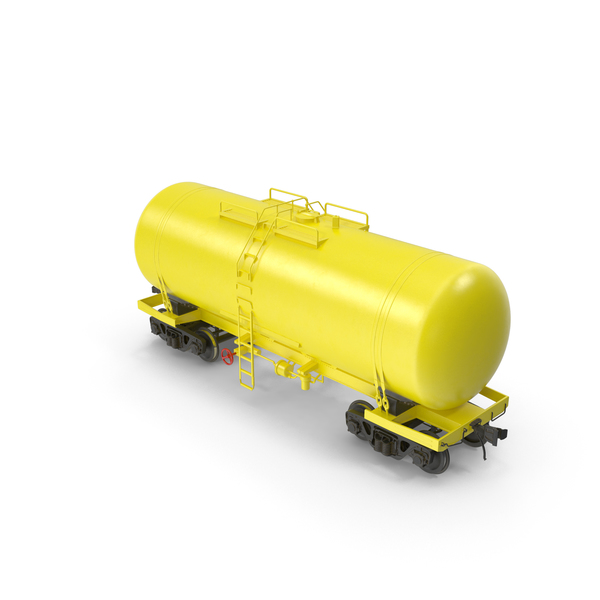 Oil Car: Spinne Yellow Cistern PNG & PSD Images