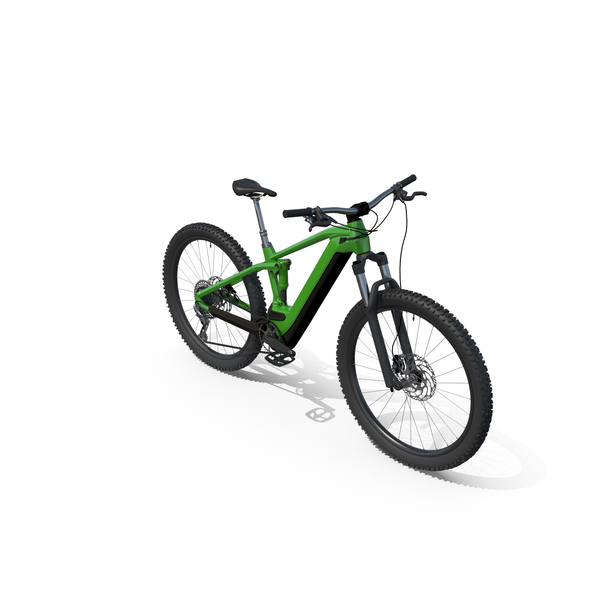 European City Bicycles: Spinner Green Mountain Bike PNG & PSD Images