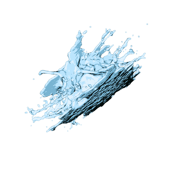 Splash Cartoon PNG & PSD Images