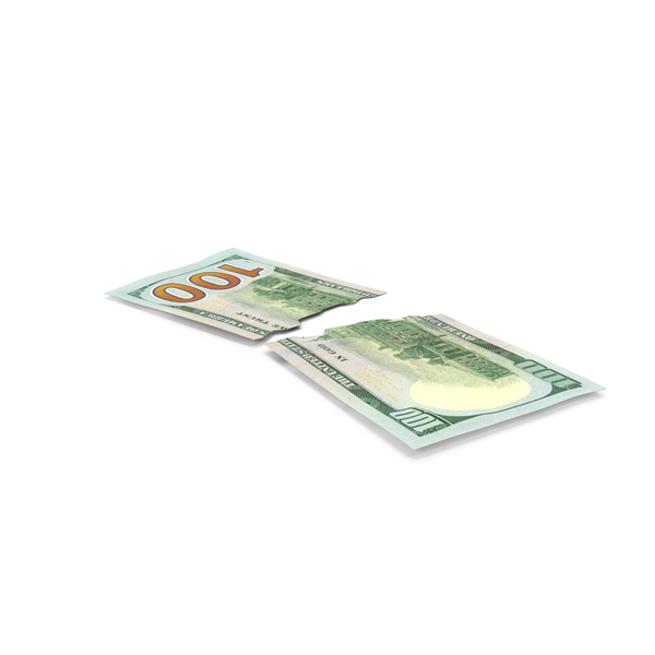 One Hundred Bill: Split Two Apart 100 US Dollar Money Note PNG & PSD Images One Hundred Bill: Split Two Apart 100 US Dollar Money Note PNG & PSD Images