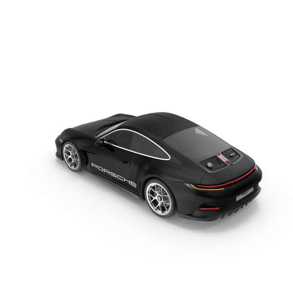 Sports: Sport Car Porsche 911 2024 Black PNG & PSD Images