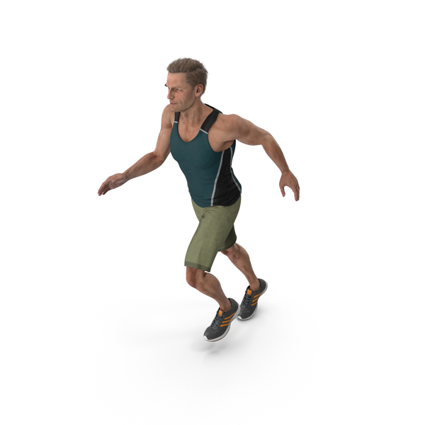 Characters: Sport Man Running PNG & PSD Images Characters: Sport Man Running PNG & PSD Images