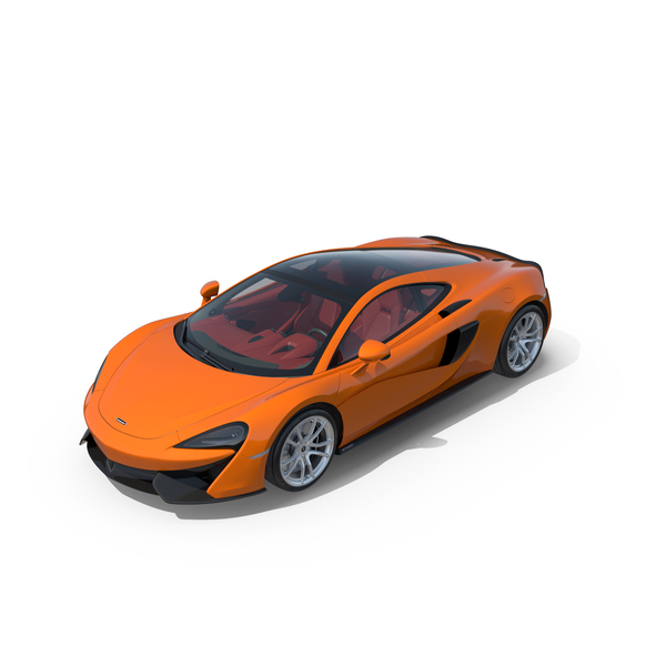 Sports Car McLaren 570GT 2017 Simple Interior PNG & PSD Images