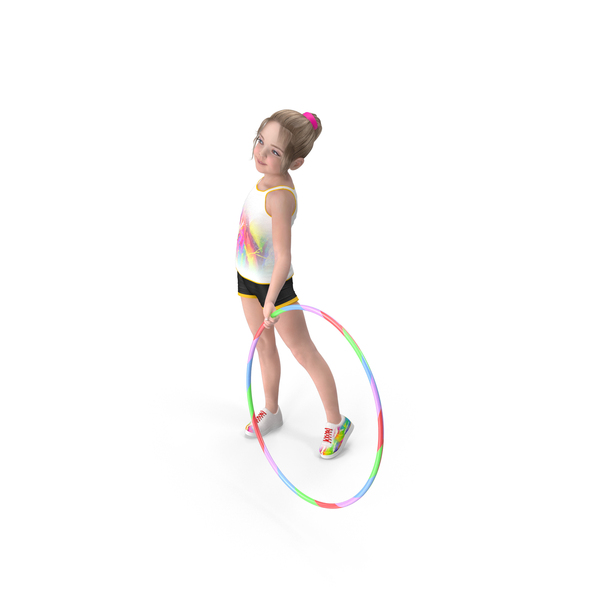 Hula: Sporty Little Girl Playing Hoop PNG & PSD Images Hula: Sporty Little Girl Playing Hoop PNG & PSD Images
