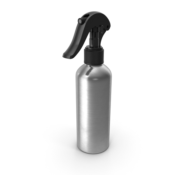 Spray Bottle Aluminum with Black Spray Top 150 ml PNG & PSD Images Spray Bottle Aluminum with Black Spray Top 150 ml PNG & PSD Images