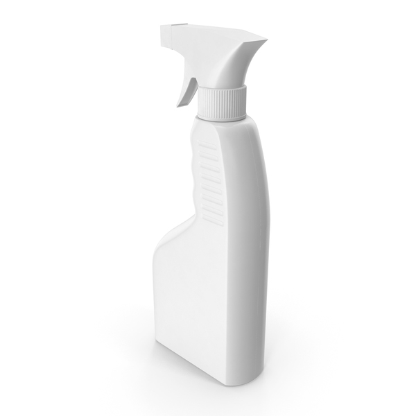 Spray Bottle White Plastic 450ml PNG & PSD Images Spray Bottle White Plastic 450ml PNG & PSD Images